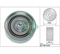 INA 532 0583 10 Deflection / Guide Pulley, v-ribbed belt