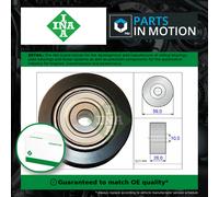 Aux Belt Idler Pulley fits MITSUBISHI LANCER Mk8 1.8 2008 on CY6A Guide INA New