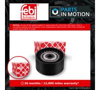 Aux Belt Idler Pulley fits NISSAN PRIMASTAR X83 2.0D 2006 on Guide Deflection