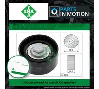 Aux Belt Idler Pulley fits OPEL MOKKA X J13 1.6D 2018 on D16DTH Guide Deflection
