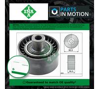Aux Belt Idler Pulley fits PEUGEOT 206 2D 1.4D 1.6D 2001 on Guide Deflection INA
