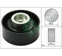 Aux Belt Idler Pulley fits PEUGEOT BOXER 2.2D 2006 on Guide Deflection INA New