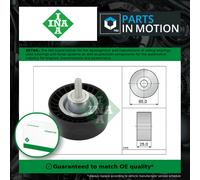 Aux Belt Idler Pulley fits JAGUAR XE X760 2.0D 2015 on Guide Deflection INA New