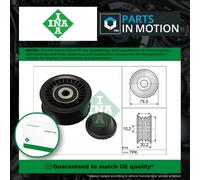 Aux Belt Idler Pulley fits RENAULT CLIO Mk4, MK5 9 1.0 1.2 1.6 2012 on Guide INA