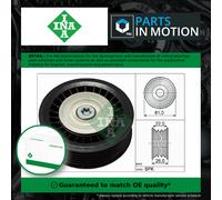 Aux Belt Idler Pulley fits RENAULT KADJAR 1.5D 2015 on Guide Deflection INA New