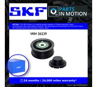 Aux Belt Idler Pulley fits RENAULT MASTER Mk3 2.3D 2011 on Guide Deflection SKF