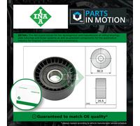 Aux Belt Idler Pulley fits RENAULT TRAFIC Mk2 1.9D 01 to 02 Guide Deflection INA