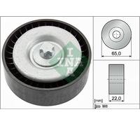 Aux Belt Idler Pulley fits SMART FORFOUR 1.5D 04 to 06 OM639.939 Guide INA New