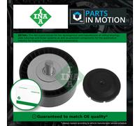 Aux Belt Idler Pulley fits BMW 550 E60, E61 4.8 05 to 10 Guide Deflection INA