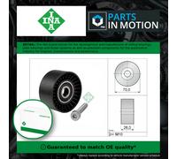 Aux Belt Idler Pulley fits SUZUKI SX4 1.9D 2.0D 2006 on Guide Deflection INA New