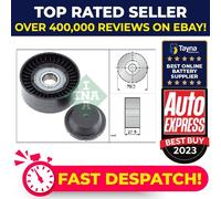 INA 532 0610 10 Deflection / Guide Pulley, v-ribbed belt