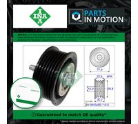 INA 532 0700 10 Deflection/Guide Pulley, v-ribbed belt