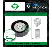 Aux Belt Idler Pulley fits VOLVO XC90 Mk1 3.2 06 to 14 Guide Deflection INA New