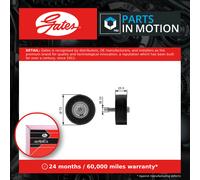 Aux Belt Idler Pulley T36199 Gates Guide Deflection 1049577 1114544 98BB19A216AA