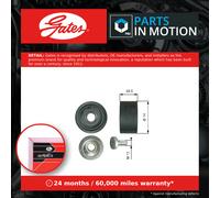 GATES T36285 Deflection / Guide Pulley, v-ribbed belt