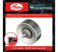 V-belt pulley Metal T36374 GATES for BMW 5 5 Touring 6 6 Convertible