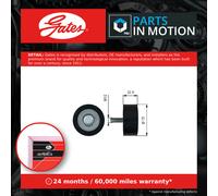 Aux Belt Idler Pulley T36741 Gates Guide Deflection A9362003170 9362003170 New