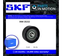 SKF V-Ribbed Belt Idler/Guide Pulley VKM 35332, With Mounting Hardware, H78 L76 W49 mm, OE Quality