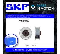 V-belt pulley VKM 61015 SKF for TOYOTA COROLLA Saloon MR2 III COROLLA AVENSIS