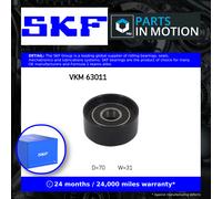 Aux Belt Idler Pulley VKM63011 SKF Guide Deflection 31190RBDE01 Quality New