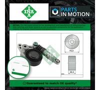 Aux Belt Tensioner 534009810 INA Drive V-Ribbed 059145201D 059145201E 059145201F