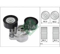 INA 534 0482 10 Tensioner Lever, v-ribbed belt