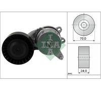 INA 534 0553 10 Tensioner Lever, v-ribbed belt