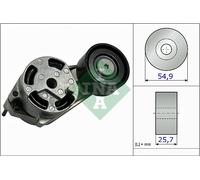 Aux Belt Tensioner fits BMW 316 F30, F31 1.6 12 to 16 N13B16A Drive V-Ribbed INA