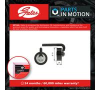 GATES T39012 Tensioner pulley