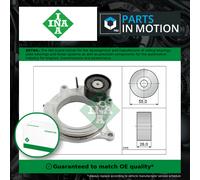 Aux Belt Tensioner fits BMW 320D G20 2.0D 2018 on B47D20B Drive V-Ribbed INA New