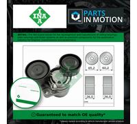 Aux Belt Tensioner fits BMW 530D 3.0D 10 to 17 N57N Drive V-Ribbed INA Quality