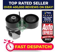Aux Belt Tensioner fits BMW 535 E60 3.0 06 to 09 N54B30A Drive V-Ribbed INA New
