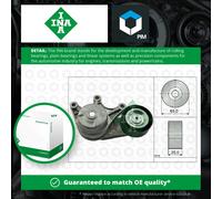 Aux Belt Tensioner fits BMW X4 F26 2.0 14 to 18 N20B20A Drive V-Ribbed INA New