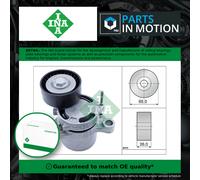 Aux Belt Tensioner fits BMW X4 F26 2.0D 14 to 18 B47D20A Drive V-Ribbed INA New