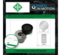 Aux Belt Tensioner fits DACIA DUSTER 1.6 1.5D 2010 on Drive V-Ribbed INA Quality