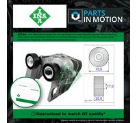 Multi-ribbed V-belt tensioner 534 0467 10 INA for FORD KA FIESTA V STREET KA