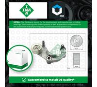 Aux Belt Tensioner fits HONDA STREAM RN6 1.8 2005 on Drive V-Ribbed INA Quality