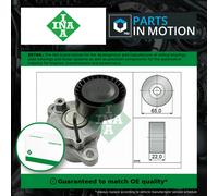 Aux Belt Tensioner fits HYUNDAI ix35 1.7D 10 to 15 D4FD Drive V-Ribbed INA New