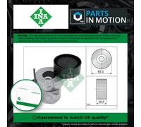 Aux Belt Tensioner fits MERCEDES E220 2.2D 09 to 16 Drive V-Ribbed INA Quality