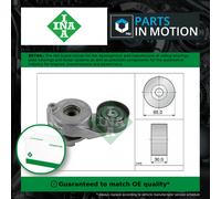 Aux Belt Tensioner fits MERCEDES S320 W221 3.0D 07 to 13 Drive V-Ribbed INA New