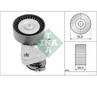 INA 534 0081 30 Tensioner Lever, v-ribbed belt