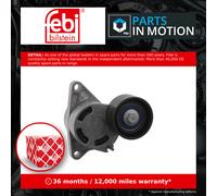 Aux Belt Tensioner fits OPEL MOVANO FD, JD 2.5D 2001 on Drive V-Ribbed 009121114