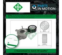Aux Belt Tensioner fits PEUGEOT 3008 0U 2.0D 2009 on Drive V-Ribbed INA Quality