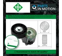 Aux Belt Tensioner fits FIAT DUCATO 250 3.0 2009 on Drive V-Ribbed INA 504086948