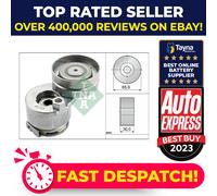 Aux Belt Tensioner fits RENAULT MEGANE 2.0 2002 on F4R774 Drive V-Ribbed INA New