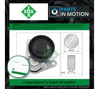 Aux Belt Tensioner fits AUDI A1 8X 1.6D 14 to 18 CXMA Drive V-Ribbed INA Quality
