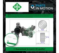 Aux Belt Tensioner fits TOYOTA LAND CRUISER PRADO 3.0D 2002 on 1KD-FTV Drive INA