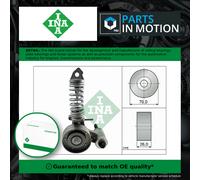 Aux Belt Tensioner fits VAUXHALL CORSAVAN C, E 1.2 2000 on Drive V-Ribbed INA