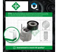 Aux Belt Tensioner fits VAUXHALL ZAFIRA B 1.9D 05 to 14 Drive V-Ribbed INA New