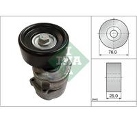 Aux Belt Tensioner fits VOLVO V40 645 1.6 95 to 99 B4164S Drive V-Ribbed INA New